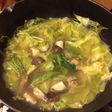 アサリとキャベツの白だしスープ