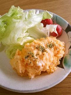 ホテル風♪簡単ふわとろスクランブルエッグ-レシピのメイン写真