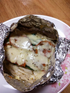 野菜たっぷり♪えのきホイル焼き♥-レシピのメイン写真