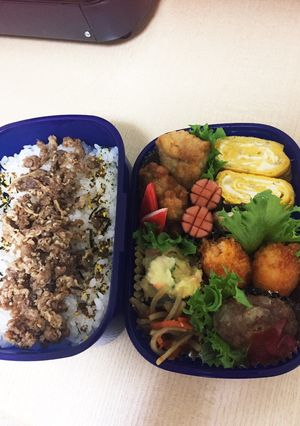 高校生息子弁当1-レシピのメイン写真