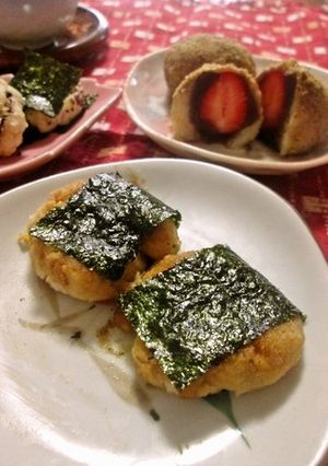 手軽でヘルシー☆オートミールのおから餅-レシピのメイン写真
