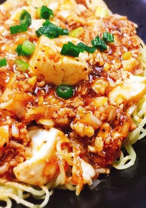 麻婆豆腐かた焼きそば☆-レシピのメイン写真