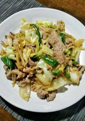 肉野菜炒め-レシピのメイン写真