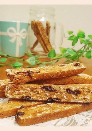 甘味料不使用！米粉でガリガリビスコッティ-レシピのメイン写真