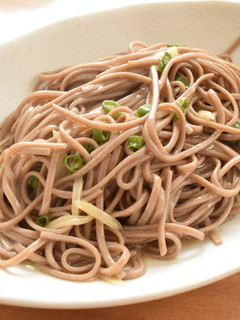 お蕎麦de和風ペペロンチーノ-レシピのメイン写真