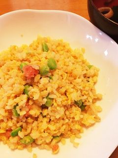明太子と枝豆の焼き飯-レシピのメイン写真