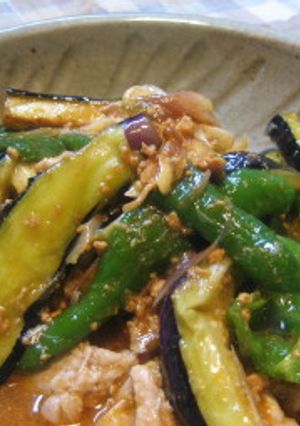 秋なすとみょうがで麻婆なす-レシピのメイン写真