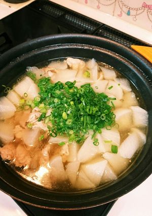 大根と豚バラのお鍋-レシピのメイン写真