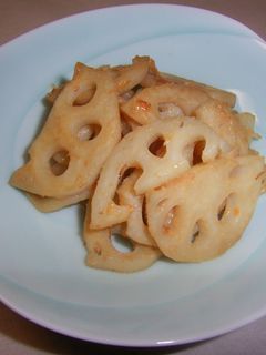 れんこんのサクサク味噌炒め-レシピのメイン写真