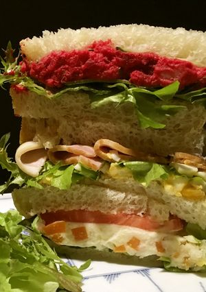 ビーツのサンドイッチ-レシピのメイン写真