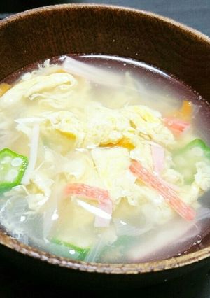 ふんわりかき玉中華スープ☆-レシピのメイン写真