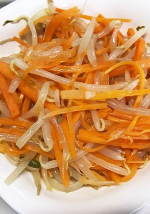 人参もやしナムル(子供用)-レシピのメイン写真