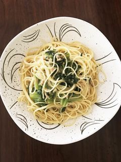 レタスとツナの柚子胡椒パスタ-レシピのメイン写真
