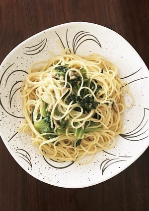 レタスとツナの柚子胡椒パスタ-レシピのメイン写真