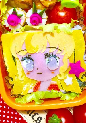 キャラ弁★プリパラ★アイドル❤︎夢川ゆい-レシピのメイン写真