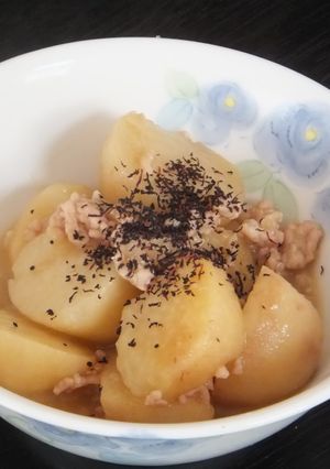 ユカリが決め手(^^)v里芋の梅そぼろ煮-レシピのメイン写真