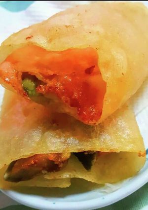 春巻きの皮でアボカドチーズ焼き-レシピのメイン写真