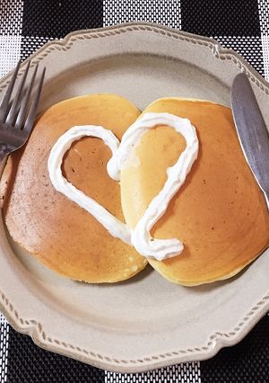 お家で簡単！もっちり美味しいパンケーキ✩-レシピのメイン写真