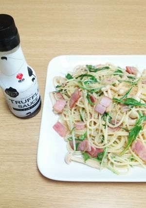盛田トリュフソースで簡単ペペロンチーノ♪-レシピのメイン写真