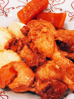 ♡圧力鍋で★手羽元と大根のこっくり煮物♡-レシピのメイン写真