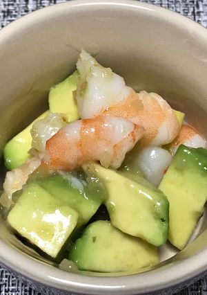 和えるだけ☆海老とアボカドのマリネ風♪-レシピのメイン写真