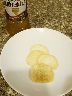 長芋のわさび黒酢玉ねぎ漬け-レシピのメイン写真