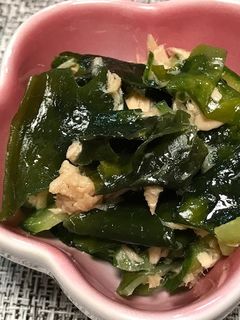わかめときゅうりのツナ缶和え☆お弁当にも-レシピのメイン写真