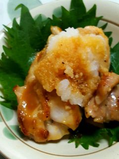 鶏モモ肉のおろしポン酢がけガーリック風味-レシピのメイン写真