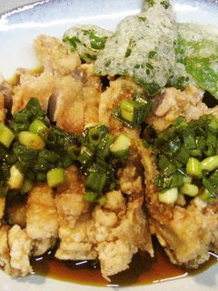 香ばしいよ!鶏のネギソース!!-レシピのメイン写真
