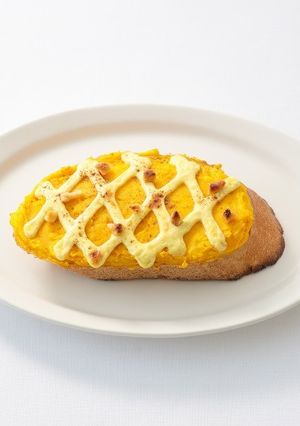 マッシュドパンプキントースト-レシピのメイン写真