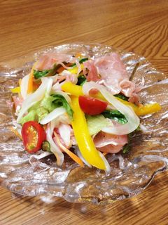 生ハムのマリネ-レシピのメイン写真