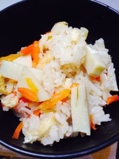 筍の炊き込みご飯-レシピのメイン写真