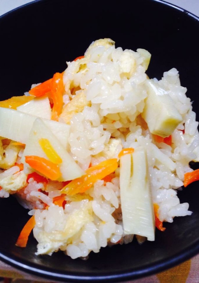 筍の炊き込みご飯-レシピのメイン写真