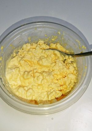 時短♪ポテトマッシャーで簡単卵サラダ♪♪-レシピのメイン写真