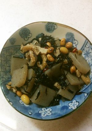 ひじきとこんにゃくの常備菜-レシピのメイン写真