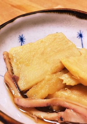 材料4つ！干し芋煮物！飲兵衛耳寄り情報！-レシピのメイン写真