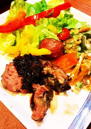 ハーブラムローストポートワインソース-レシピのメイン写真