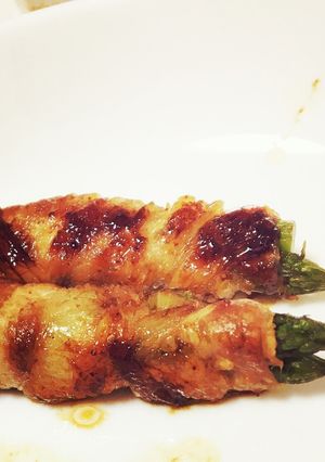 簡単！砂糖じょうゆのアスパラ豚肉まき-レシピのメイン写真
