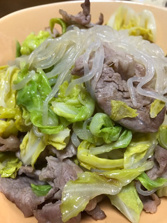 糖質オフ♪しらたきシャンタン炒め-レシピのメイン写真