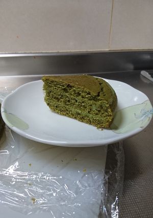 スポンジケーキ♪抹茶(乳卵なし)-レシピのメイン写真