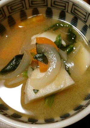 塩麹とお味噌で里芋の御汁-レシピのメイン写真