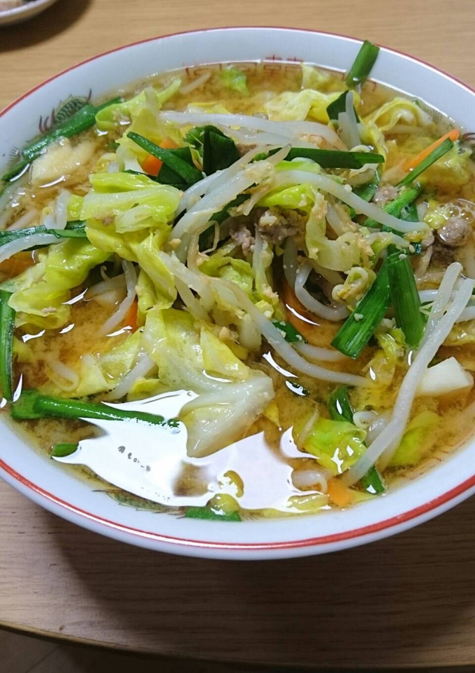 野菜たっぷり！簡単本格味噌ラーメン-レシピのメイン写真