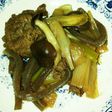くたくた葱の牛肉の煮物