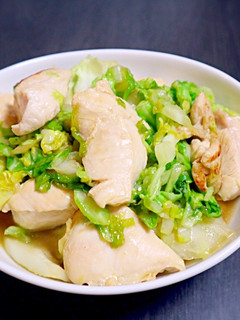 甘酒で‼︎鶏肉のキャベツ炒め-レシピのメイン写真