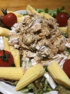 バンバンジーサラダ-レシピのメイン写真