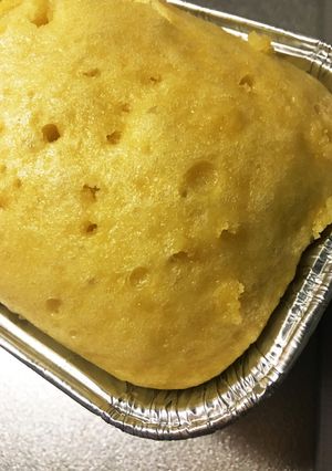 パウンド型で卵蒸しパン-レシピのメイン写真