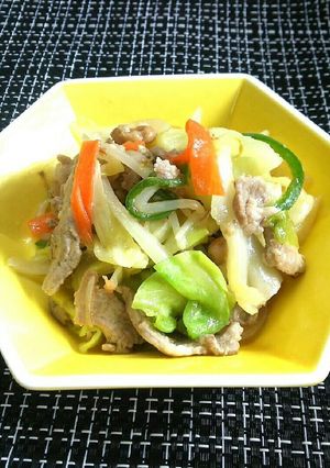 金山寺味噌de簡単♡豚肉＆野菜炒め♪-レシピのメイン写真
