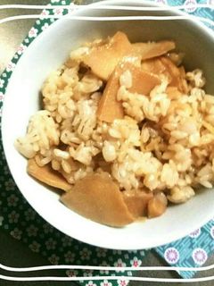 簡単!我が家のコクうま筍ご飯-レシピのメイン写真