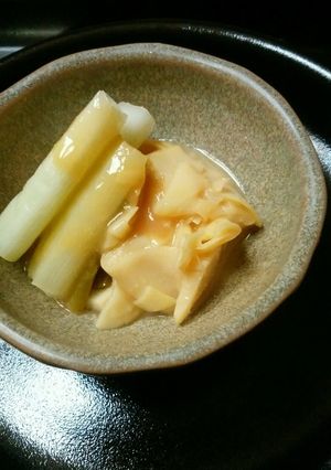 竹の子姫皮の酢みそ和え-レシピのメイン写真
