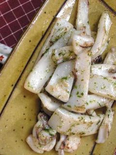 青海苔風味のいかバター焼き★-レシピのメイン写真